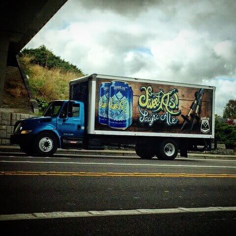 Our Sweet As Truck has been Spotted in Pdx! Anyone seen it around? #pdx #craftbeertruck #craftbeer #beer #sweetas