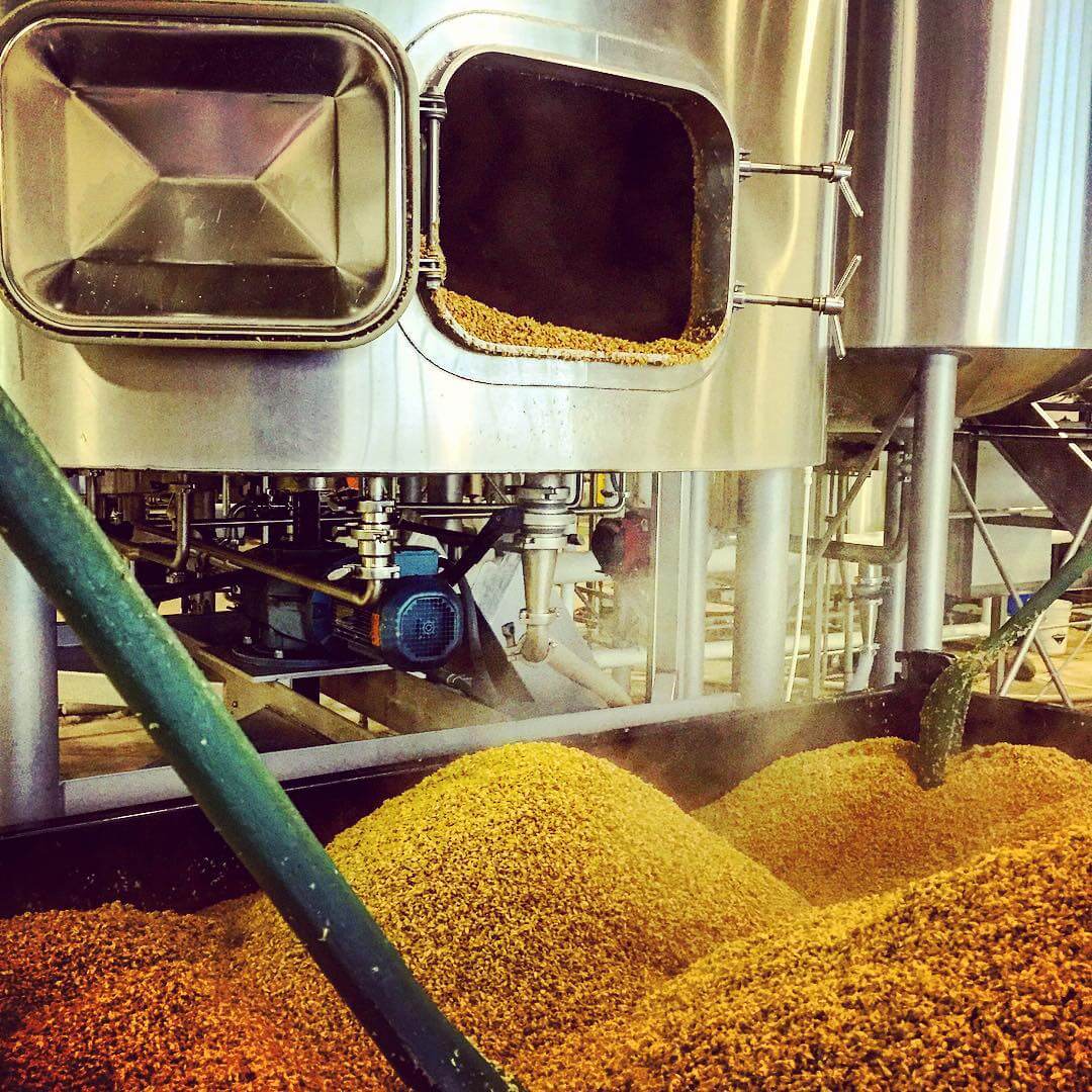 Spent grain on its way to Anchor Heart ranch to feed the happy cows! #bendor #inbend #ipa #craftbeer #brewerylife