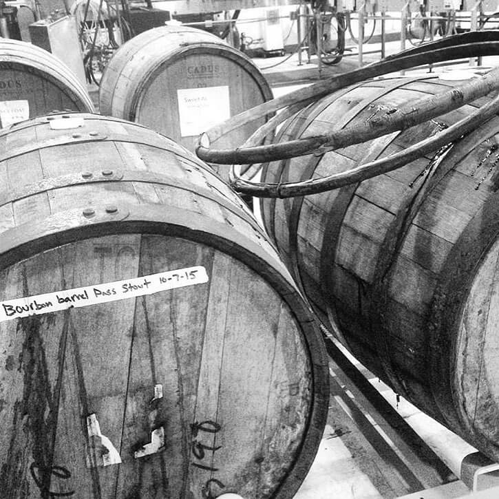 Barrel Aged Beer! #brewery #craftbeer #brewerylife #beer #barrelaged #oregonbeer