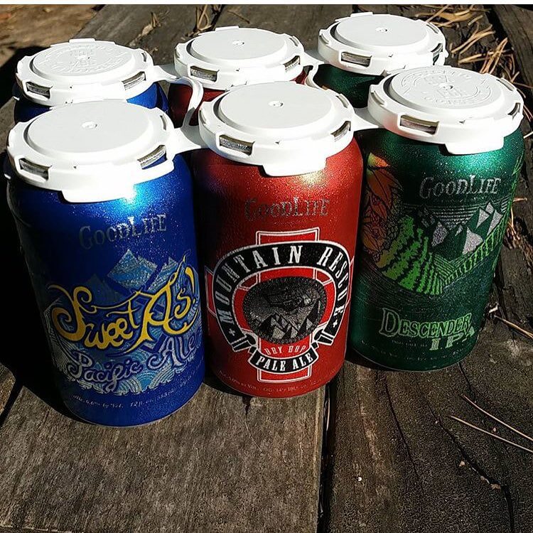 Six Pack Mix Pack! You can pick one up in the Tasting Room today! #craftbeer #sixpack #oregonbeer #cannedbeer #descenderipa #sweetas #mountainrescue  #ipa