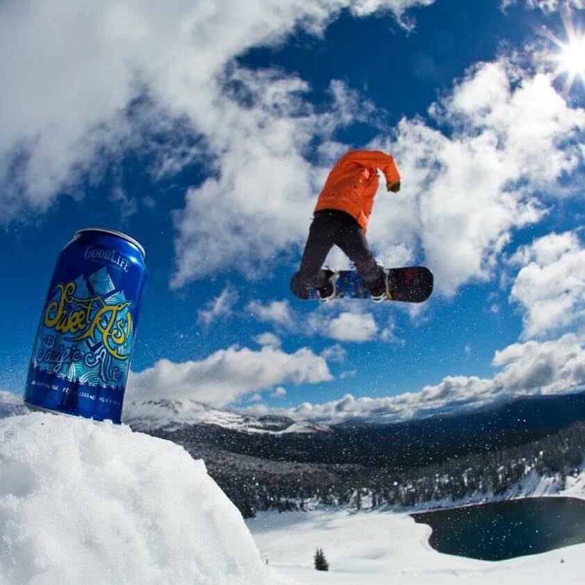 It's a GoodLife! @pete_alport #craftbeer #cannedbeer #inbend #bendbeer #snowday #sweetas