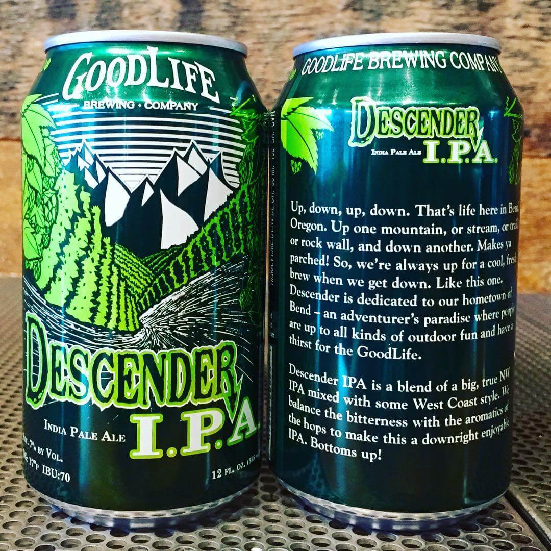 Happy March! Here is look at our new Descender Ipa can! #craftbeer #cannedbeer #ipa #DescenderIPA #goodlife #bendbeer #oregonbeer