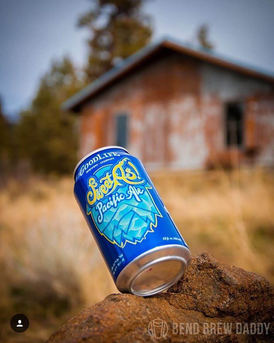 @bendbrewdaddy making #sweetas defy the laws of gravity | #goodlifebrewing #bestofbend #craftbeer #drinklocal #beerporn #instabeer #cannedbeer #beeroftheday #beerisgood #asweetasadaykeepsthedoctoraway