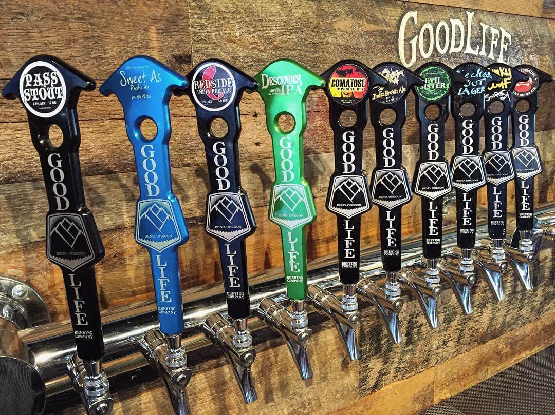 Here's today's lineup in the #pub ????
????
???? 
#goodlifebrewing #bend #oregon #oregonbeer #inbend #craftbeer #brewery #untappd #drinklocal #beeradvocate #beertography