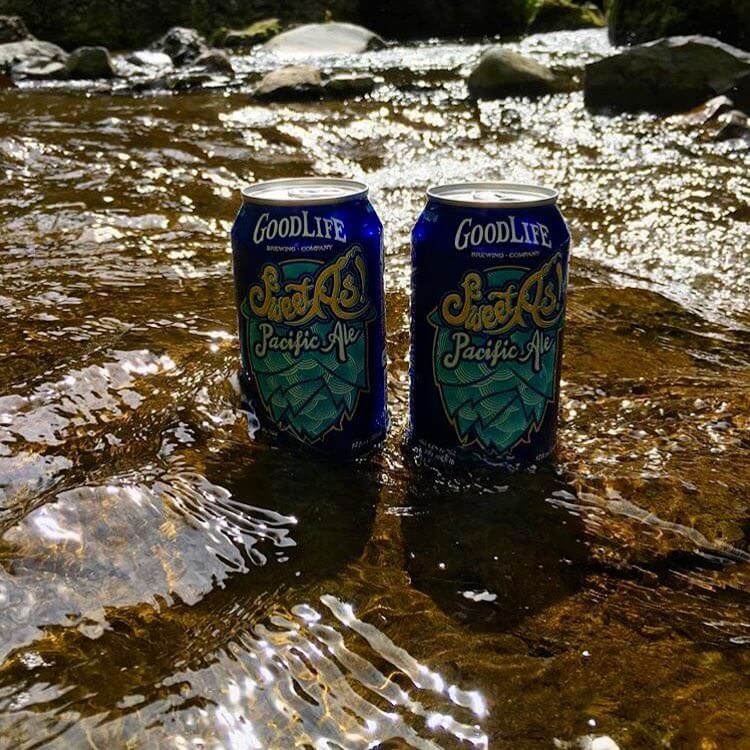 Hope everyone had a #sweetas weekend! ????: @datenightpdx ????
????
????

#goodlifebrewing #bend #oregon #sweetaspacificale #craftbeer #cannedbeer #oregonbeer #beertography #beeradvocate #thebeernation