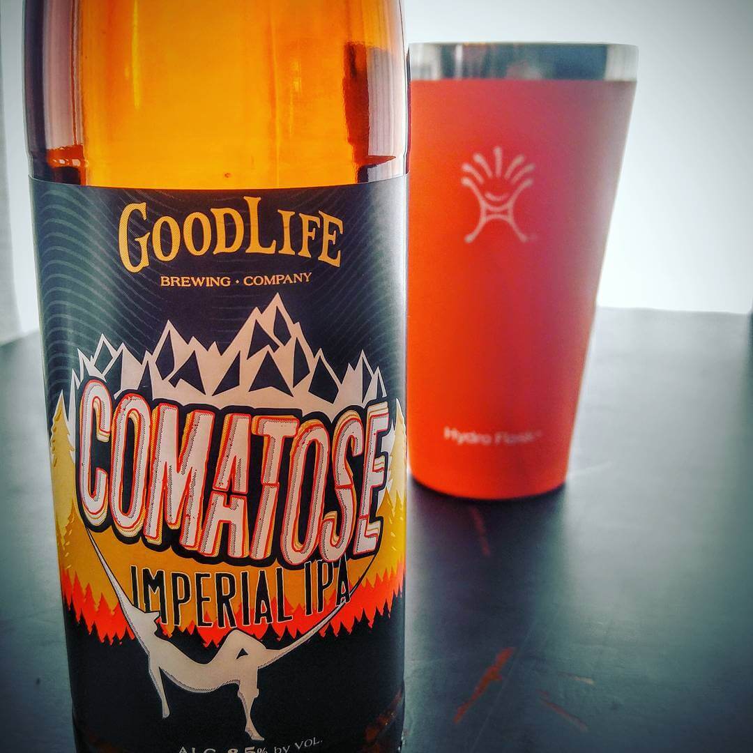 Comatose Imperial Ipa! Oh so good. In stores soon! 🍺 🍻 🍺 #goodlifebrewing #goodlife #life #bend #oregon #craftbeer #craftbeerlife #craftbeerporn #instabeer #beerme #beeroftheday #picoftheday #thebeernation #beertography #drinklocal