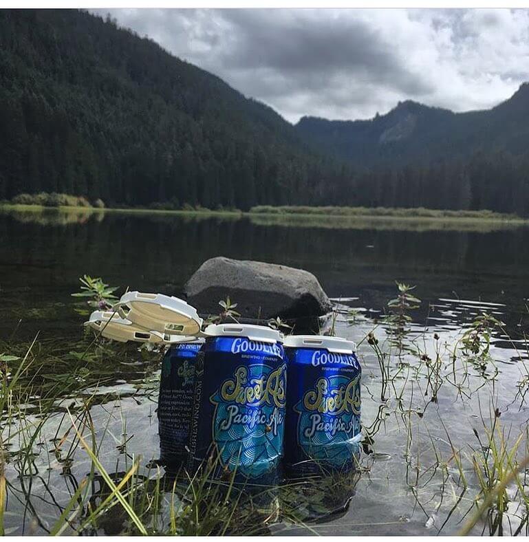 An #adventurousales photo by @nsyonts! Be sure to tag @goodlifebrewing and #adventurousales next time you're out adventuring in the wilds of the woods or your couch with one of our #beers