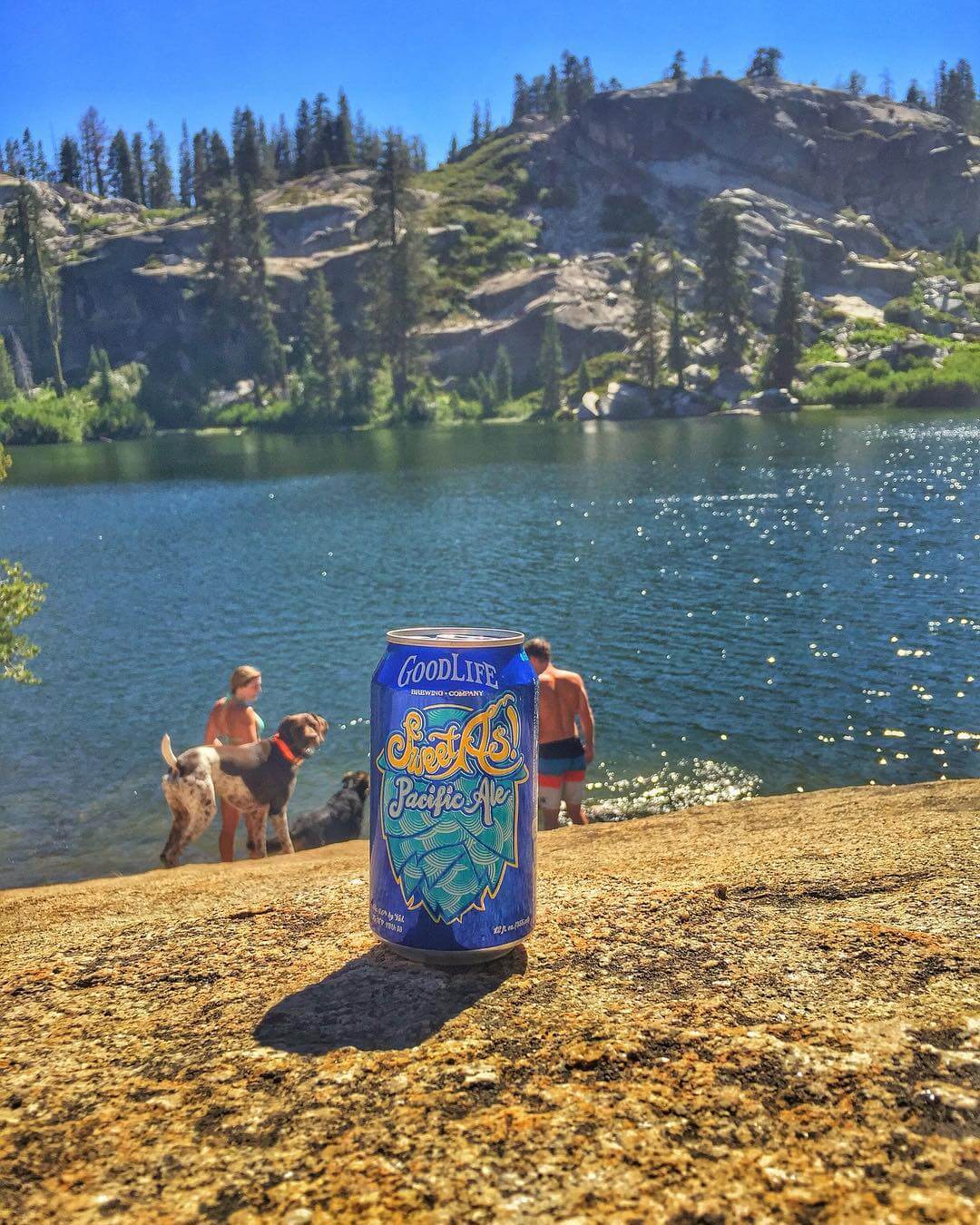 Get out there and have a #sweetas weekend! Be sure to grab a 6 pack for #bbq and #hikes or whatever you’re doing! #goodlifegoodvibes #whatsyourgoodlife