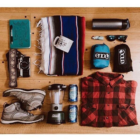 @k_sto showing how to pack for a weekend full of #adventures. #adventurousales