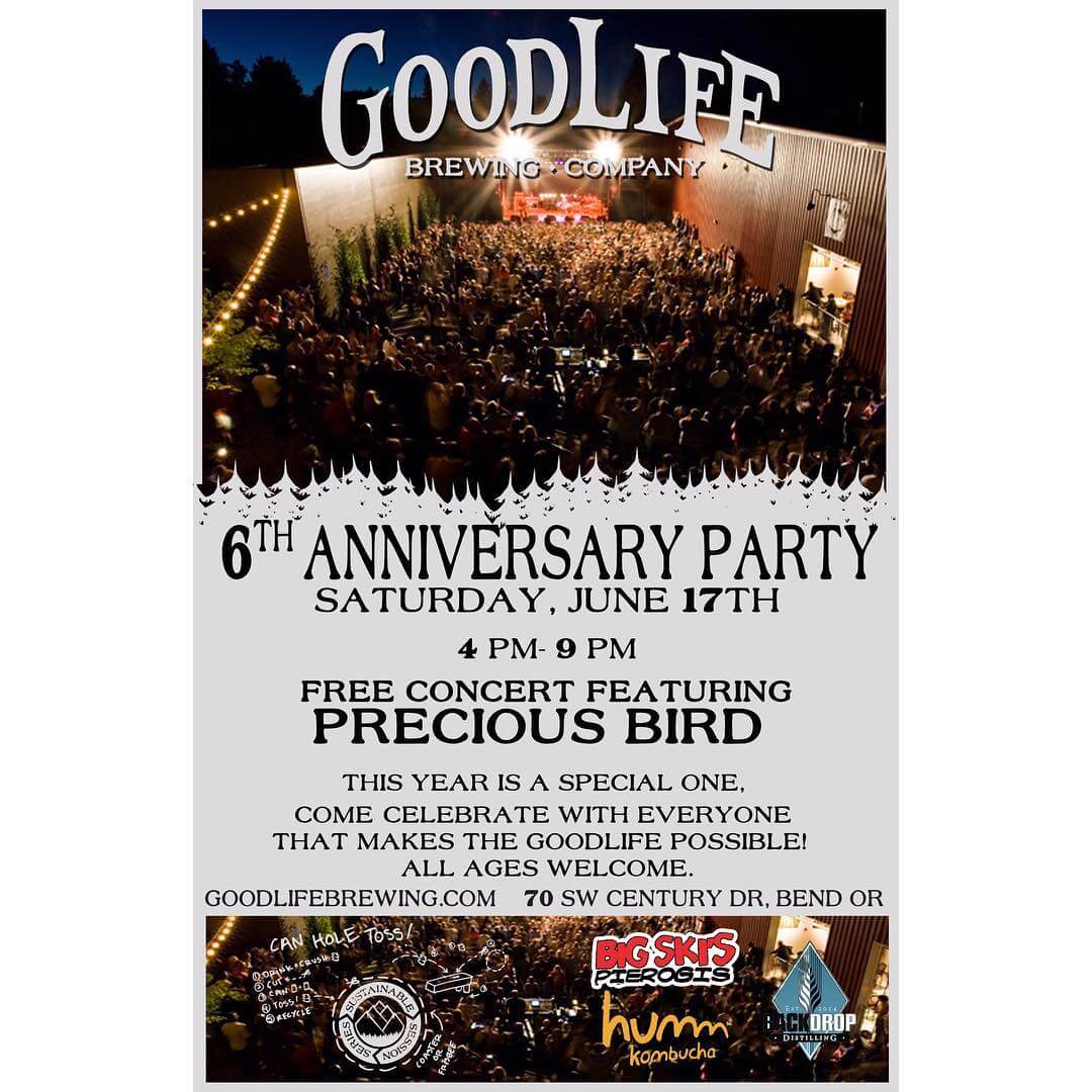 Time flies when you’re having fun! It’s hard to believe #today is our 6th Anniversary! The party starts at 4pm and Precious Byrd will be playing #live from 6pm-8pm! Thanks for all your support, we love you all!