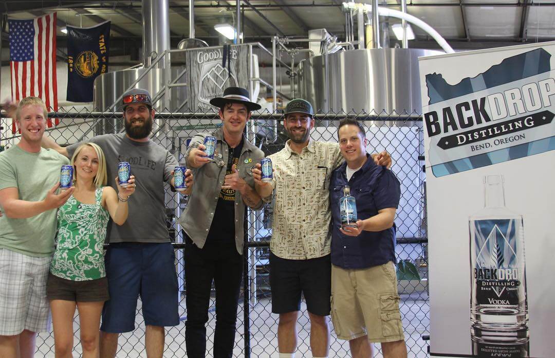 #tbt to a #sweetas time showing @phillyglove around the #brewery last week! Thanks for putting on an epic show #inbend!