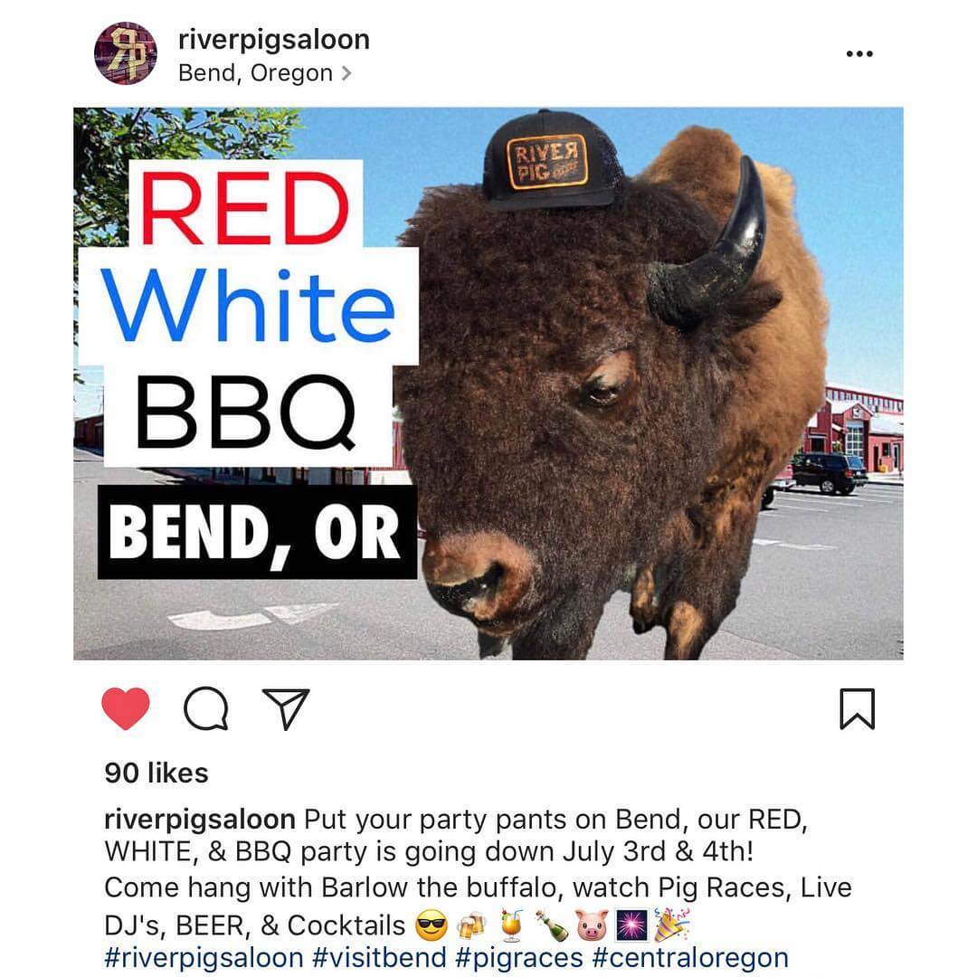 Repost from our friends @riverpigsaloon! Their new spot #inbend is going to be awesome.Check out their party tomorrow and Tuesday near @spokenmoto!