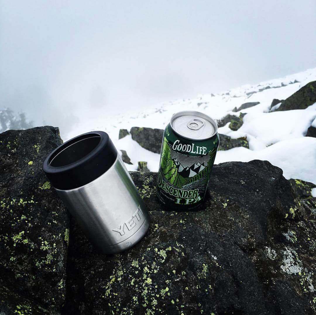 Once you get to the top, you get to enjoy a Descender IPA! 📸: @michael1kelly