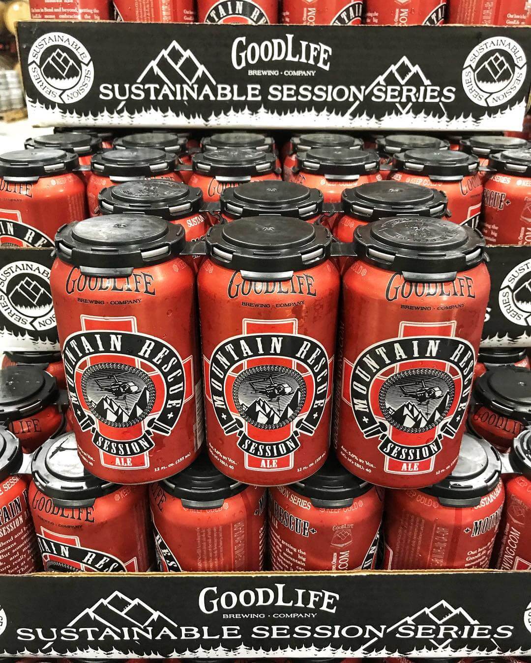 Mountain Rescue Session Ale is officially back! And it’s tasting better than ever! We are canning and kegging it today so be on the lookout for it at a bar and grocery store near you soon!