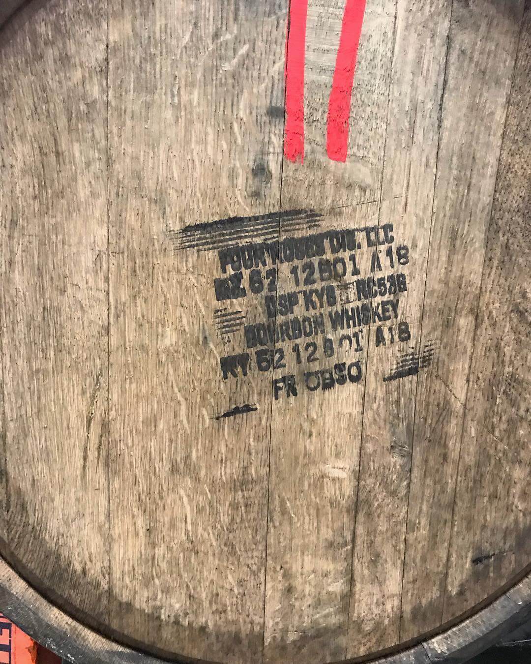 Such a beautiful thing to have in the #brewery to play around with! #fourrosesbourbon