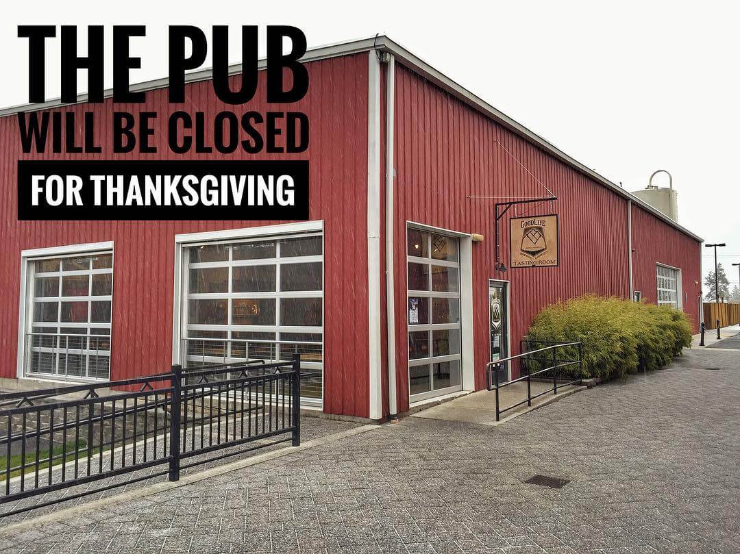 But we are honoring Local’s Day prices on pints and growler fills today and Friday! Come fill up your growler #today so you can be the life of the party tomorrow! #happythanksgiving