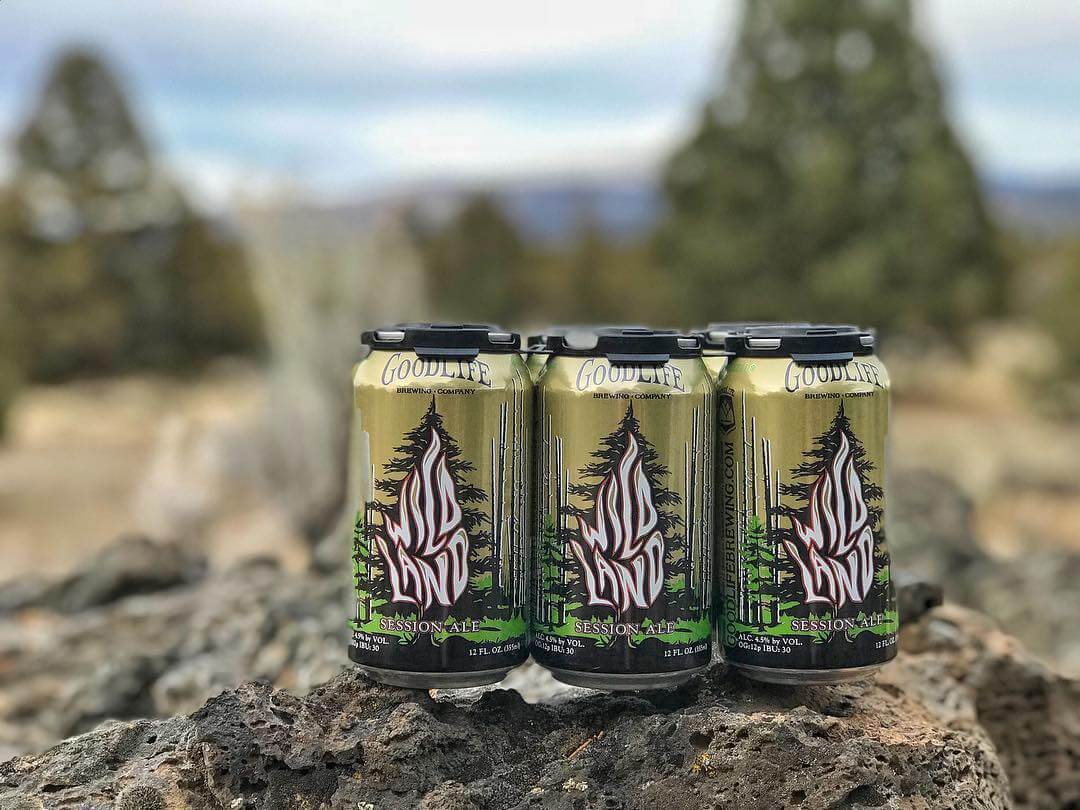 Wildland Session Ale out in the elements! Be on the lookout for it on shelves near you soon!