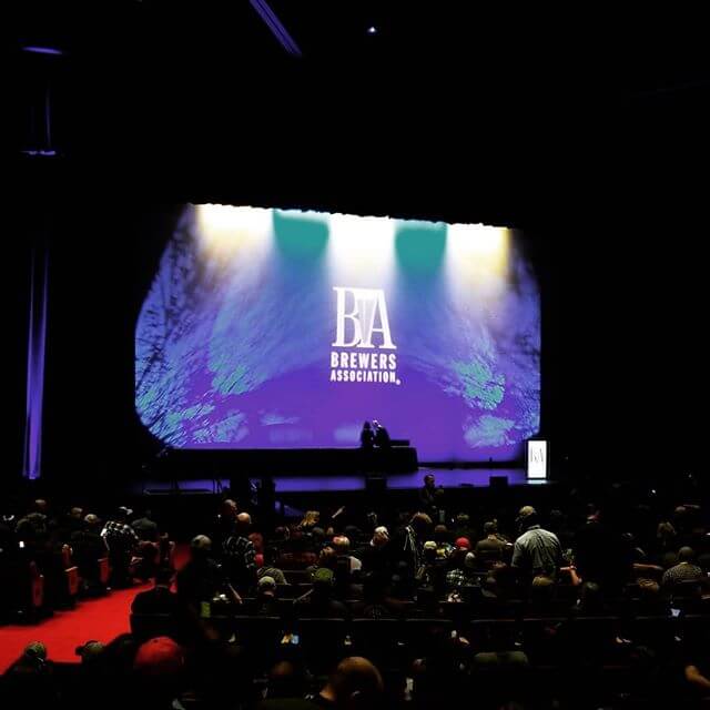 #greatamericanbeerfestival2018 The stage is set and the awards ceremony is about to happen!  Good Luck to all our friends!