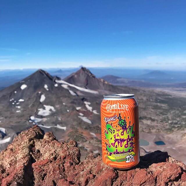 After a big hike, you’ve gotta have that Special Sauce at the top of South Sister!