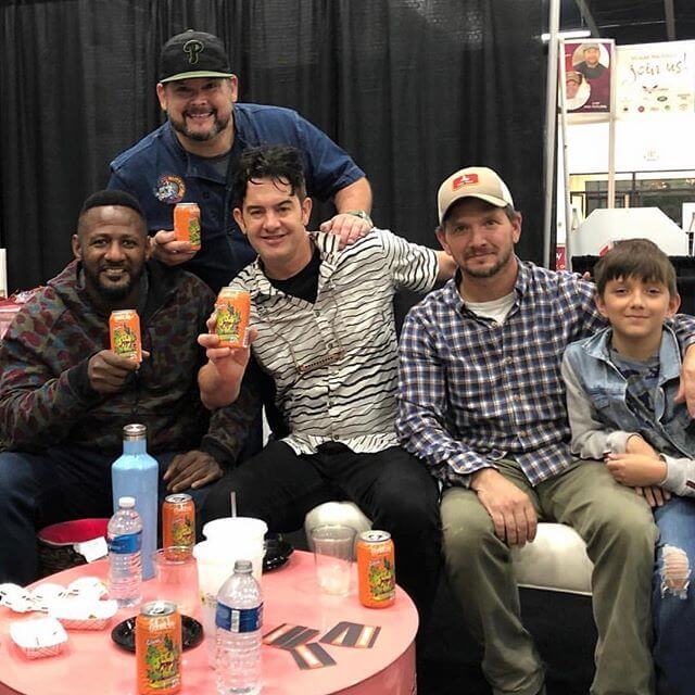 We are bummed we couldn’t be at @taste_fest this weekend, but we couldn’t be happier seeing @phillyglove @fmitchell84 and @chefbriduff enjoying G. Love’s Special Sauce IPA aka Danky Dankster! 🍻 fellas! 📸: @phillyglove