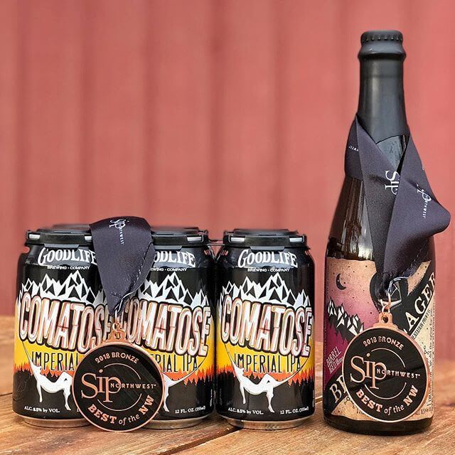 And the hardware keeps coming in. We couldn’t be more proud of our team for winning two bronze medals at the @sipnorthwest Best of the NW for Comatose Imperial IPA and our collaboration Brett Lager that we did with @thealeapothecary! Thanks to everyone for your support! 🙏🏼🍻