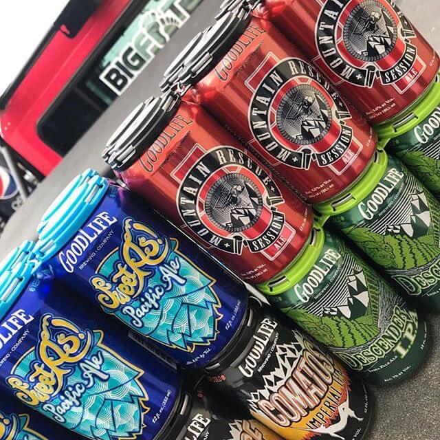 Cans on cans on cans on cans! What color is your favorite?! 📸: @bigfootbeverages