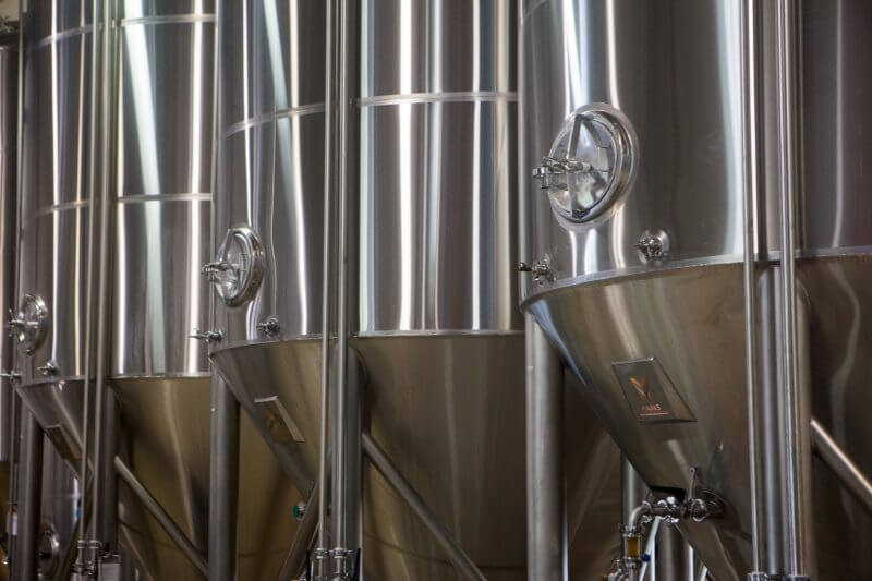 Fermenting beer in Bend, Oregon