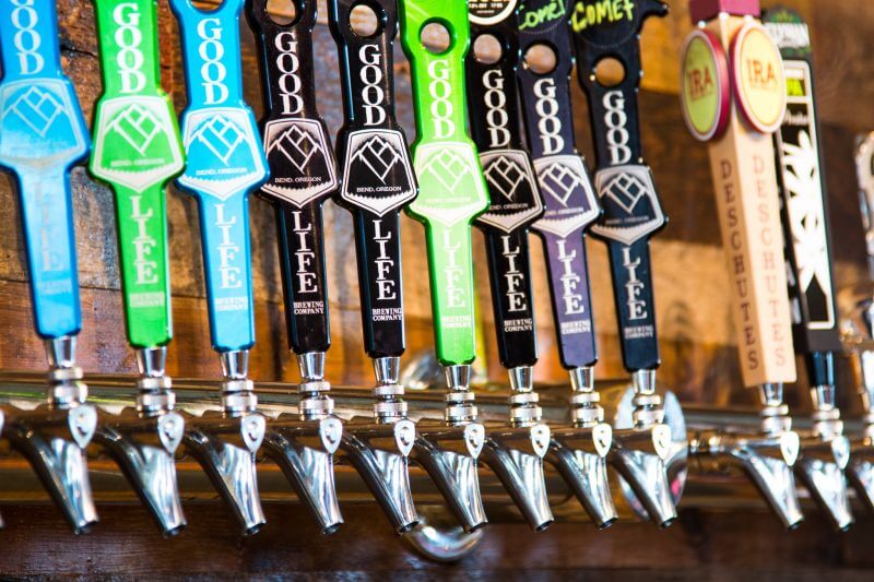 Bend beer taps