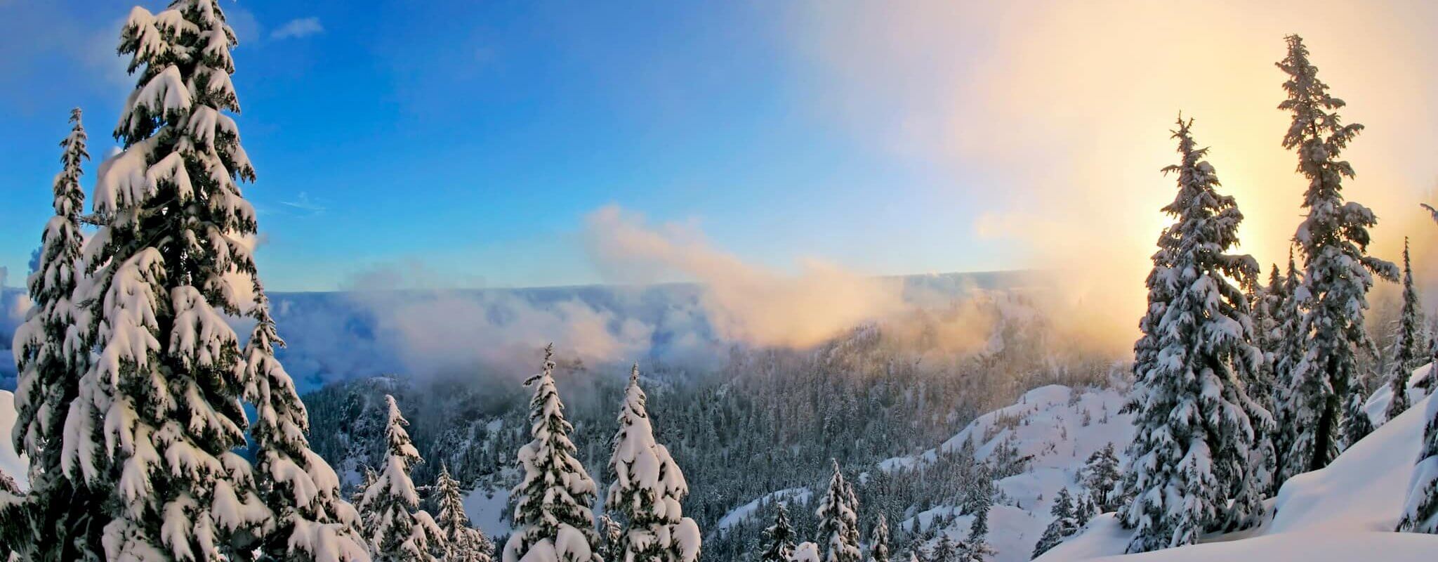 Bend, Oregon mountain shot