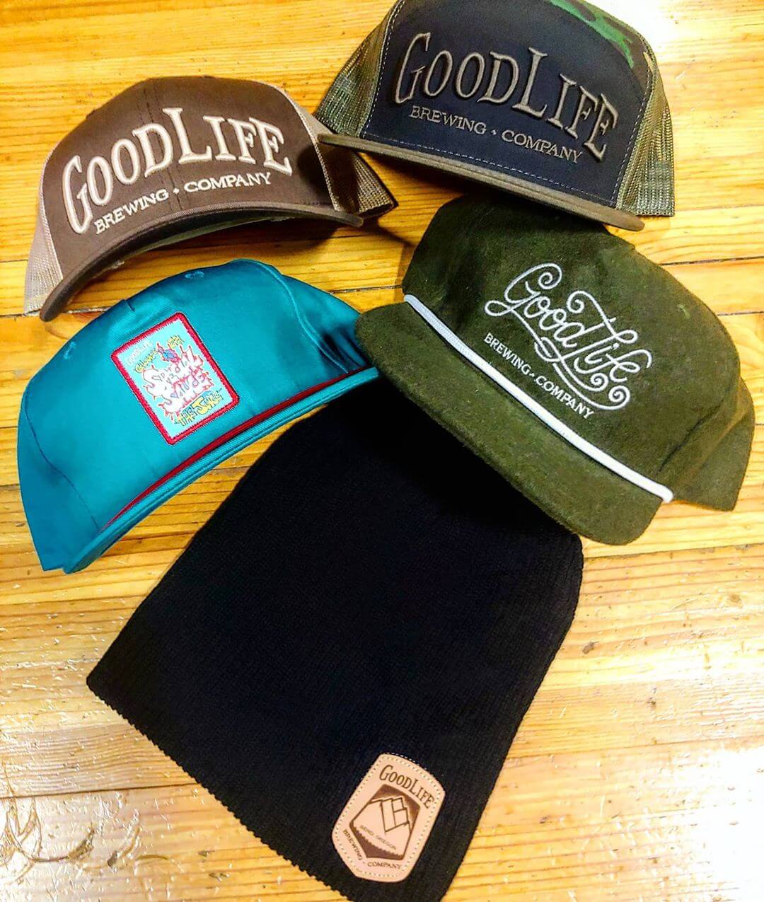 Last Chance!  Sale ends Friday.

25% off of all merchandise Online and in the Tasting Room.
www.goodlifebrewing.com with Coupon Code GL25

Get an additional  20% added to your Gift Card!

For $25, Get a $30 Gift Card.

For $50, Get a $60 Gift Card. 
For $75, Get a $90 Gift Card. 
For $100, Get a $120 Gift Card.