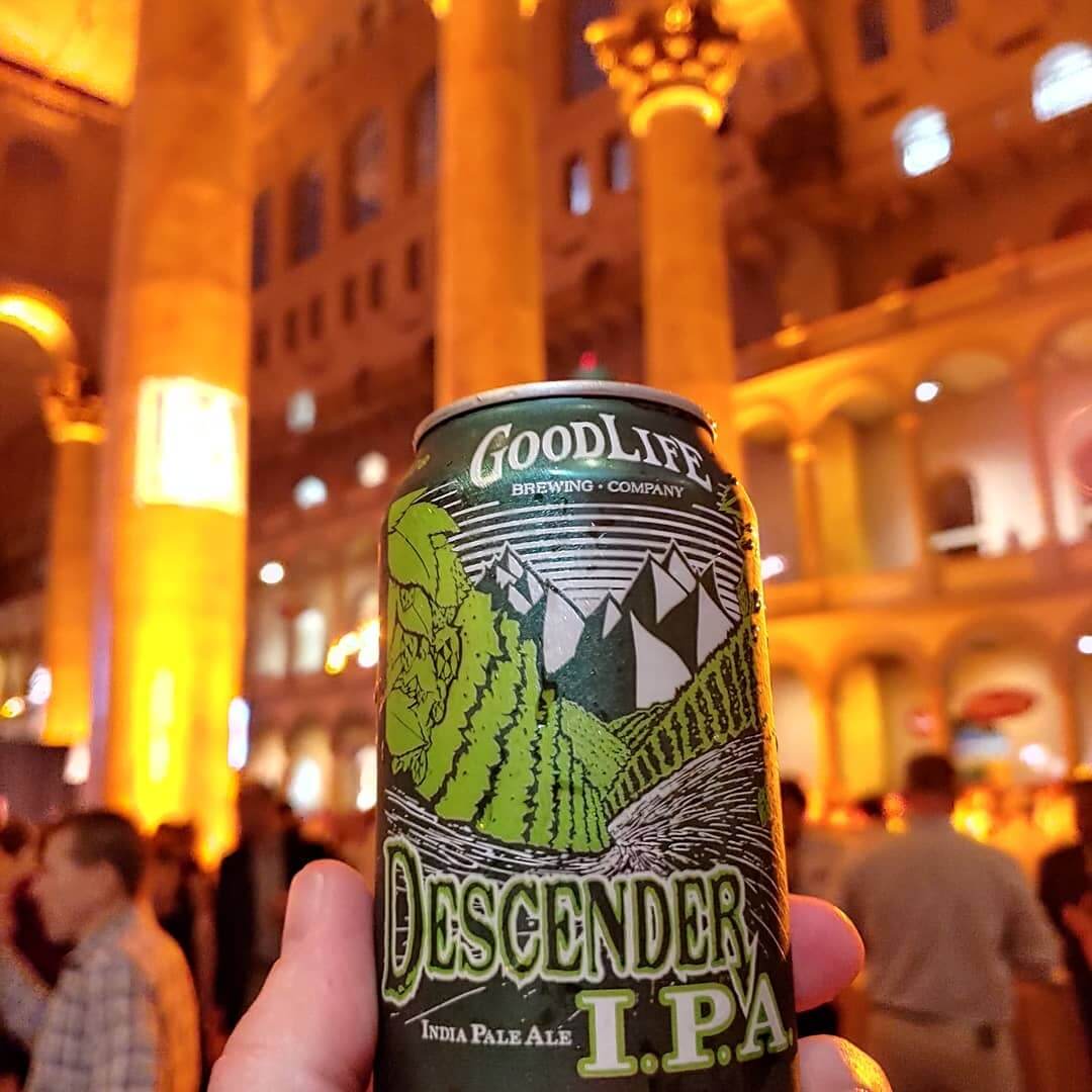 We had a great time pouring the GoodLife at Savor in the National Building Museum in Washington D.C. Thank you @brewersassoc for hosting a great event.